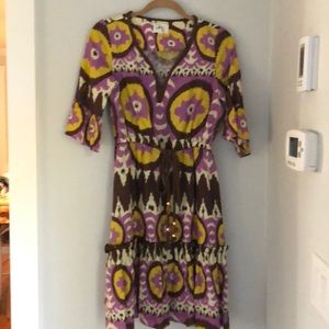 Milly Linen Dress - size 2